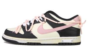 Женские кроссовки для скейтбординга Nike Dunk Low, розовый