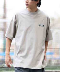 Футболка с коротким рукавом свободного кроя New Era с принтом на спине, бежевая