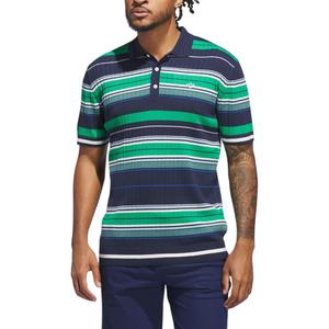 Поло Clover Series мужское Adidas Originals, темный индиго/зеленый