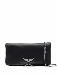 Zadig&Voltaire клатч Rock Swing Your Wings, черный