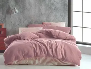 Постельное белье Kvalitex French Muslin 240x200, 70x90 см, розовое KVALITEX