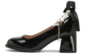 Туфли на платформе с массивным каблуком 6 см KATHRYN WILSON, абрикосовый