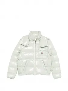 Стеганая блестящая куртка Andro Moncler, зеленый