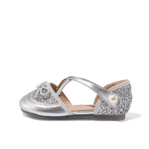 Детские сандалии с низким верхом ABC DOUKIDS с противоскользящим покрытием ABCdoukids, серебряный