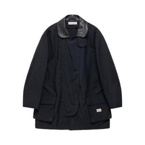 Куртка Stussy x Our Legacy Work Shop Fireman Jacket, Black Nylon Cordura