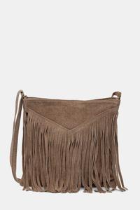 Замшевая сумка Answear.LAB, коричневый