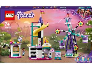 LEGO Friends, блоки, колесо обозрения и горка Magic, 41689