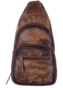 Городской рюкзак GreenLand Nature "MASCU & LINE", коричневый