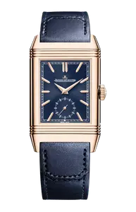 Часы Jaeger-Lecoultre Reverso tribute duoface с розовым золотом 47 х 28,30 мм