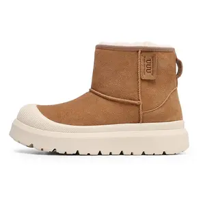 Angelmix Ботинки Angelmi Snow унисекс бежево-коричневые