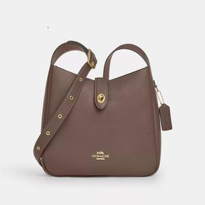Coach Outlet Hadley Сумка-трансформер через плечо, цвет gold/dark stone