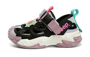 Детские сандалии Детские Cherry Blossom Pink/black Jeep, черный