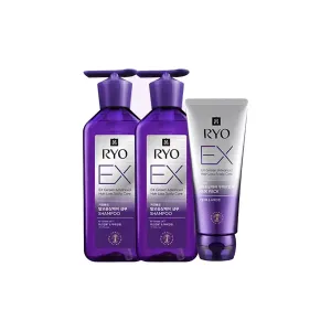 Набор шампуня и кондиционера питательный освежающий очищение 400мл+200мл/400мл*2+200мл Ryo