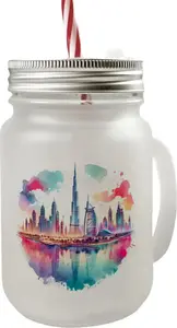 Стакан для питья Henkel с крышкой, банка Dubai Mason speecheese