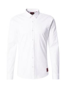 Рубашка Slim Fit на пуговицах HUGO Ero3, White