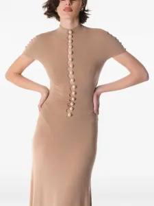 Макси-платье Mia Manuri, бежевый