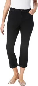 Woman Within Plus Size Stretch Denim Five-Pocket Girlfriend Jeans