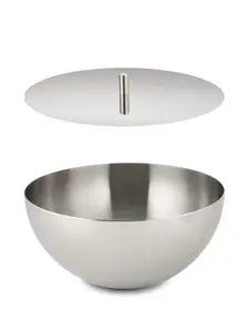 Средний сменный блок мраморной ароматической свечи Rocc 600 г Alessi, белый