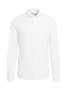 Повседневная рубашка KnowledgeCotton Apparel Regular fit Button Up Shirt Harald, белый