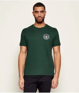 Футболка с графическим изображением regular fit Gant, бутылочно-зеленый