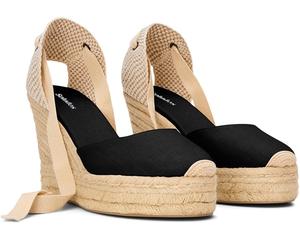 Эспадрильи Soludos Platform Wedge, цвет Noche Black