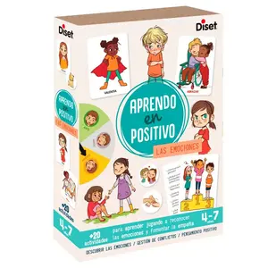 Я учусь позитивному мышлению и эмоциям Diset, золотой