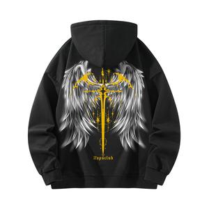 Унисекс свитшот Kepu, черный/желтый