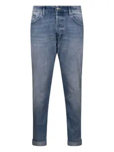 Джинсы с низким шаговым швом Dondup, синий