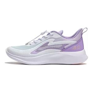 Кроссовки LINING YOUNG Kids Lifestyle Shoes GS Low-top White/Purple, фиолетовый