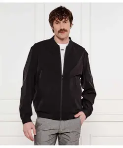 Бомбер один Regular fit Boss Orange, черный