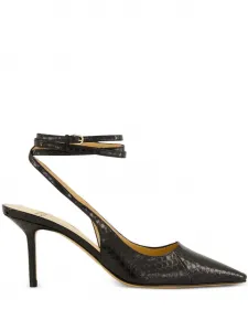 Туфли с завязками на щиколотке Francesco Russo, черный