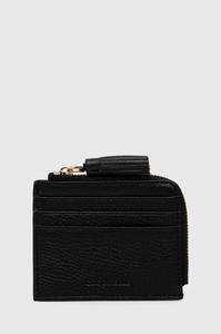 Кожаный кошелек Coccinelle, черный