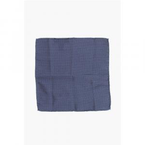 Шелковый нагрудный платок с микроузорами Dsquared2, двухцветный