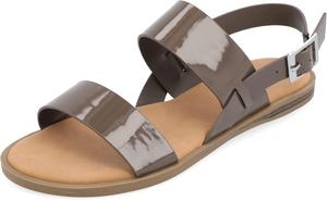 Женские сандалии на плоской подошве Journee Collection Lavine с множеством ремешков, Taupe