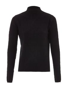 Женский свитер черного цвета faina