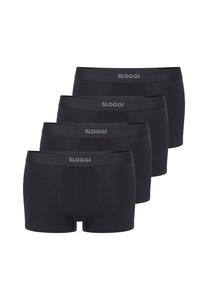 Хипстерские шорты / брюки 4 упаковки для мужчин когда-либо легко Sloggi, черный