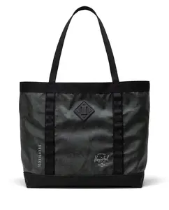 Универсальная черная сумка-шоппер на 33 литра повышенной прочности Herschel, зеленый