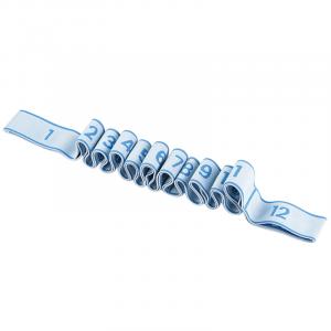 Эспандер Modified Polypropylene+Latex Thread для реабилитации и укрепления ягодичных мышц и нижних конечностей 361°, светло-синий 24 lbs[2nd setting adjustment, exercise gluteus maximus, strengthen legs]