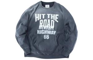 Брендированный свитшот Bowwow Co Unisex MADNESS, светло-черный