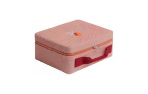 HERMES Сумка Canvas, портативная сумка для хранения Women's Orange & Red