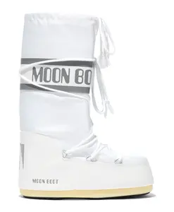 Белые женские ботильоны Moon Boot, белый