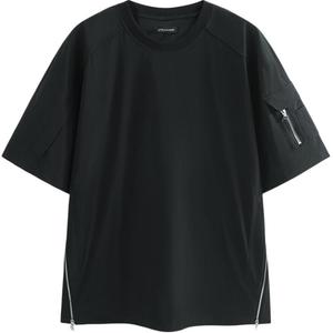 PEACEBIRD MEN Футболка Unisex Black 1 Crew Neck