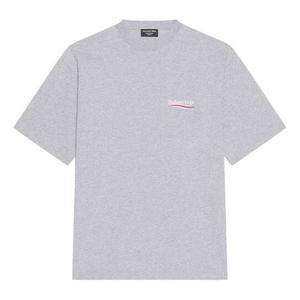 Футболка political campaign t-shirt large fit 'grey' Balenciaga, серый