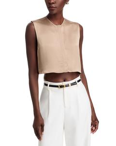 Жилет Barb Crewneck LESET, коричневый/бежевый