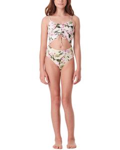 Слитный купальник «Подводная лодка» Peek A Boo Submarine, зеленый