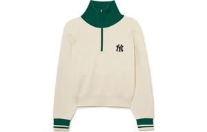 MLB Колледж стайл серии свитер унисекс dark cream