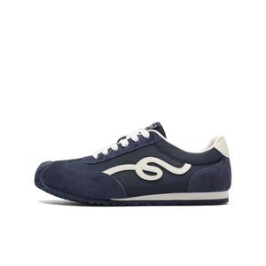 BELLE Низкие повседневные мужские туфли сине-белые, цвет Blue/White