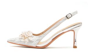 Ainer cat Slim Heel High Heels 7cm женские Ainer-cat, серебряный