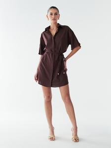 Платье BWLDR Orla, коричневый