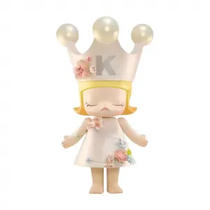 1000% MOLLY Mianlian Цветочный водопад, Велюровые трендовые фигурки POP MART, Mianlian Fall, Velvet